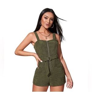 Cotton Candy Corduroy Romper